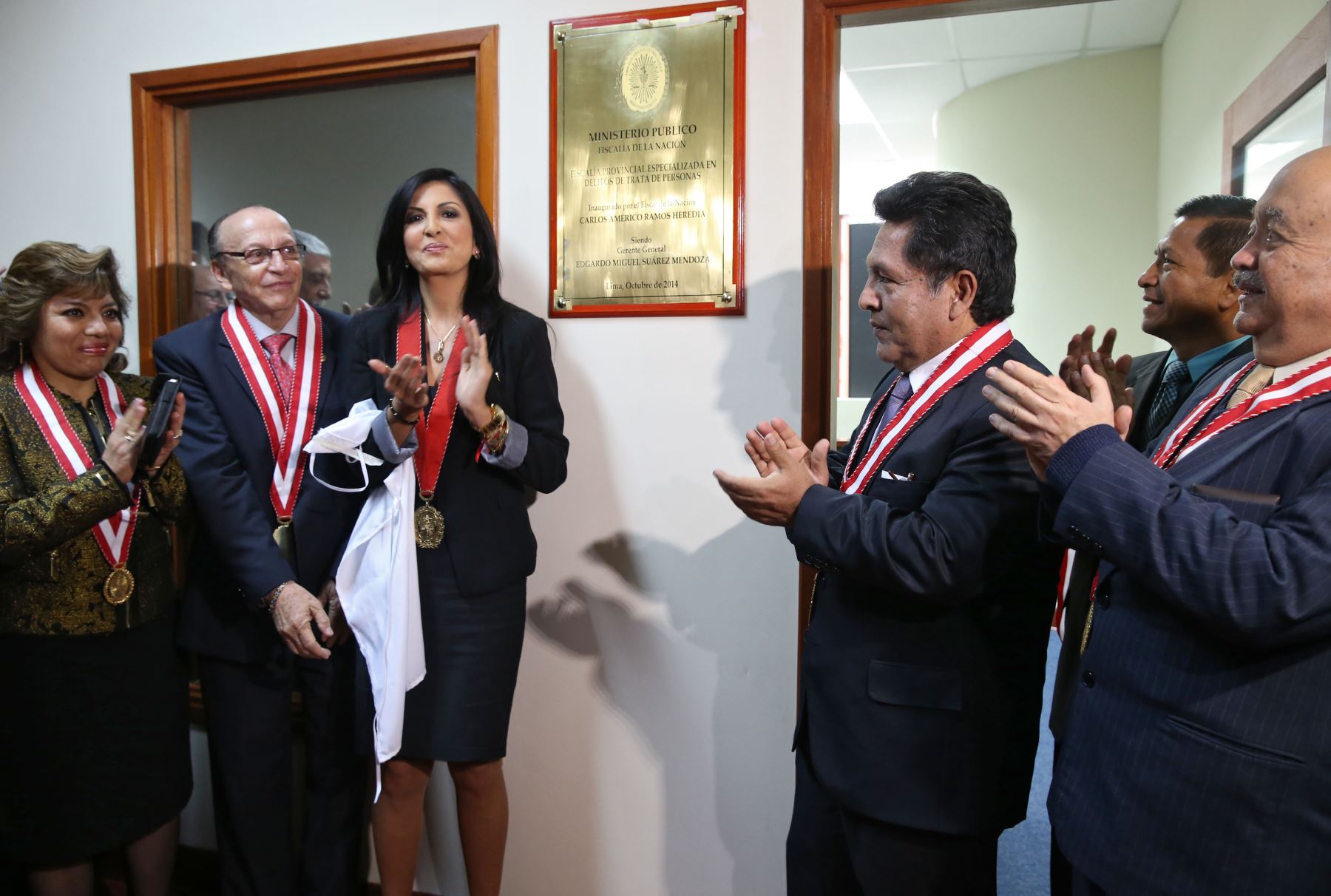 Inauguran fiscalías especializadas contra la trata de personas. Foto: ANDINA/Oscar Farje