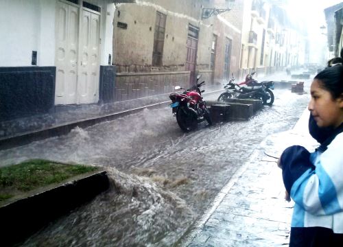 Además de las lluvias, el Senamhi pronosticó granizada de forma aislada en localidades a más de 3,000 metros sobre el nivel del mar.
