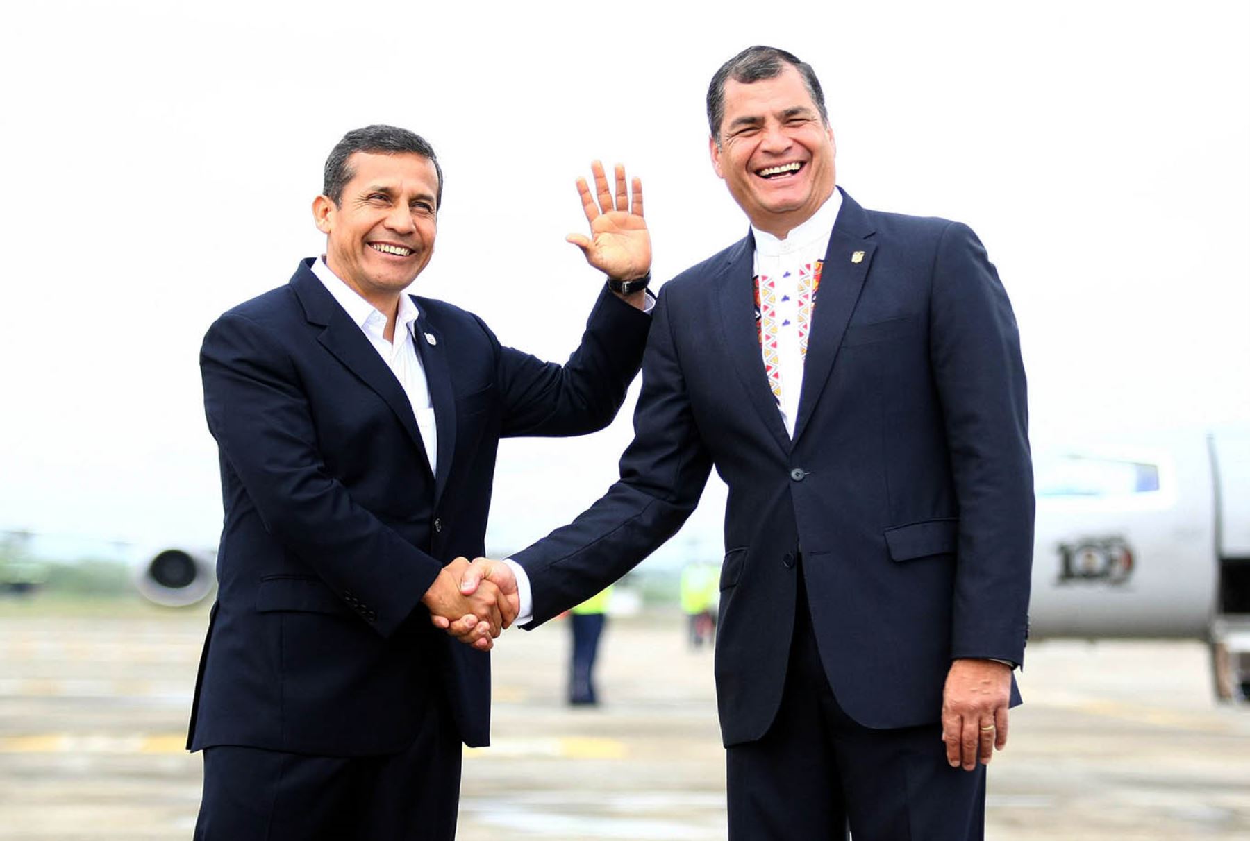Presidente Humala: "Perú y Ecuador seguiremos trabajando por la paz".