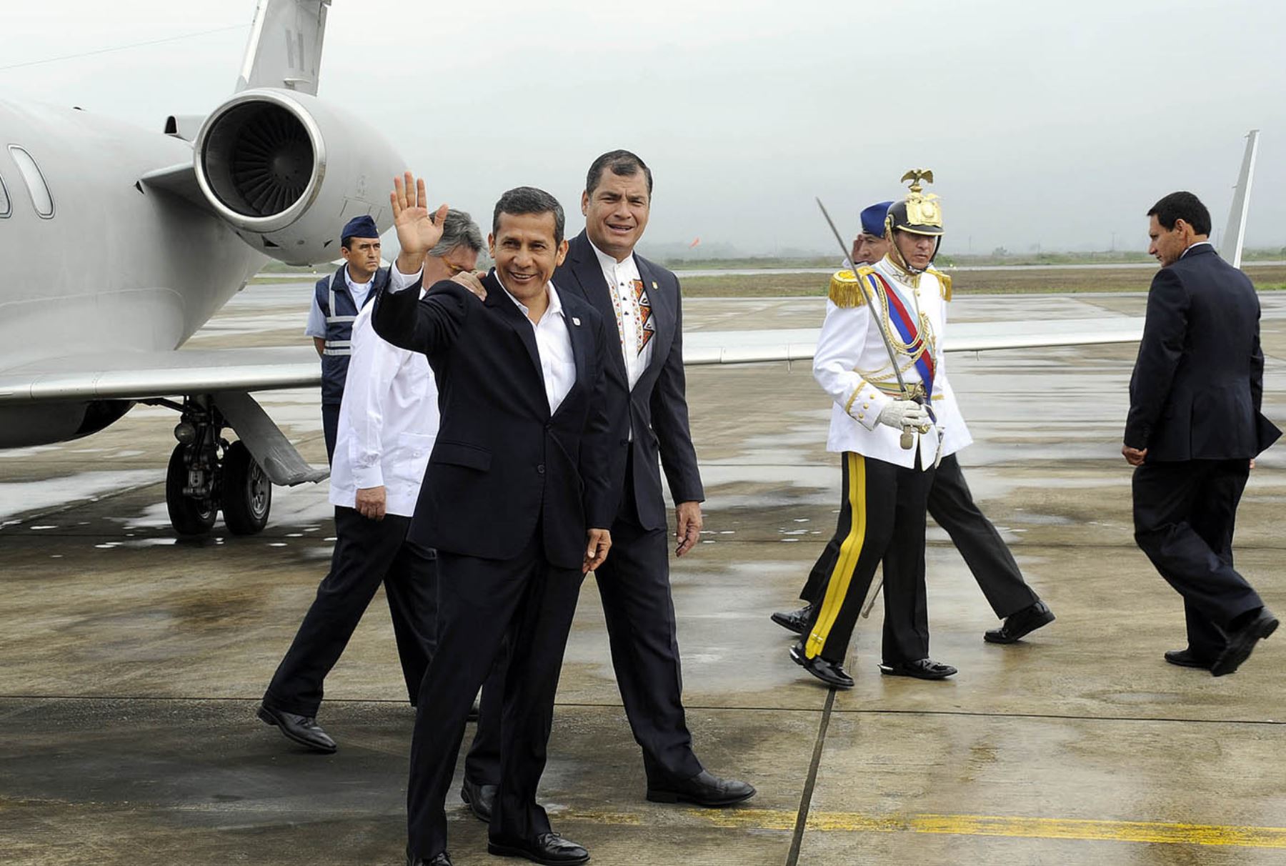 Presidente Humala: "Perú y Ecuador seguiremos trabajando por la paz".