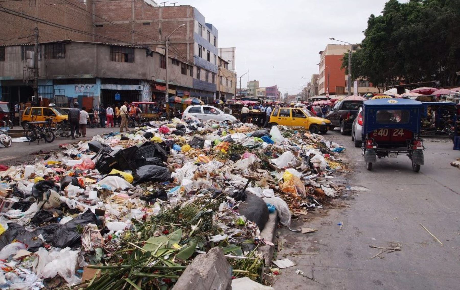 Ejecutarán operativo para eliminar basura de distrito de José Leonardo Ortiz, en Chiclayo. ANDINA/Archivo