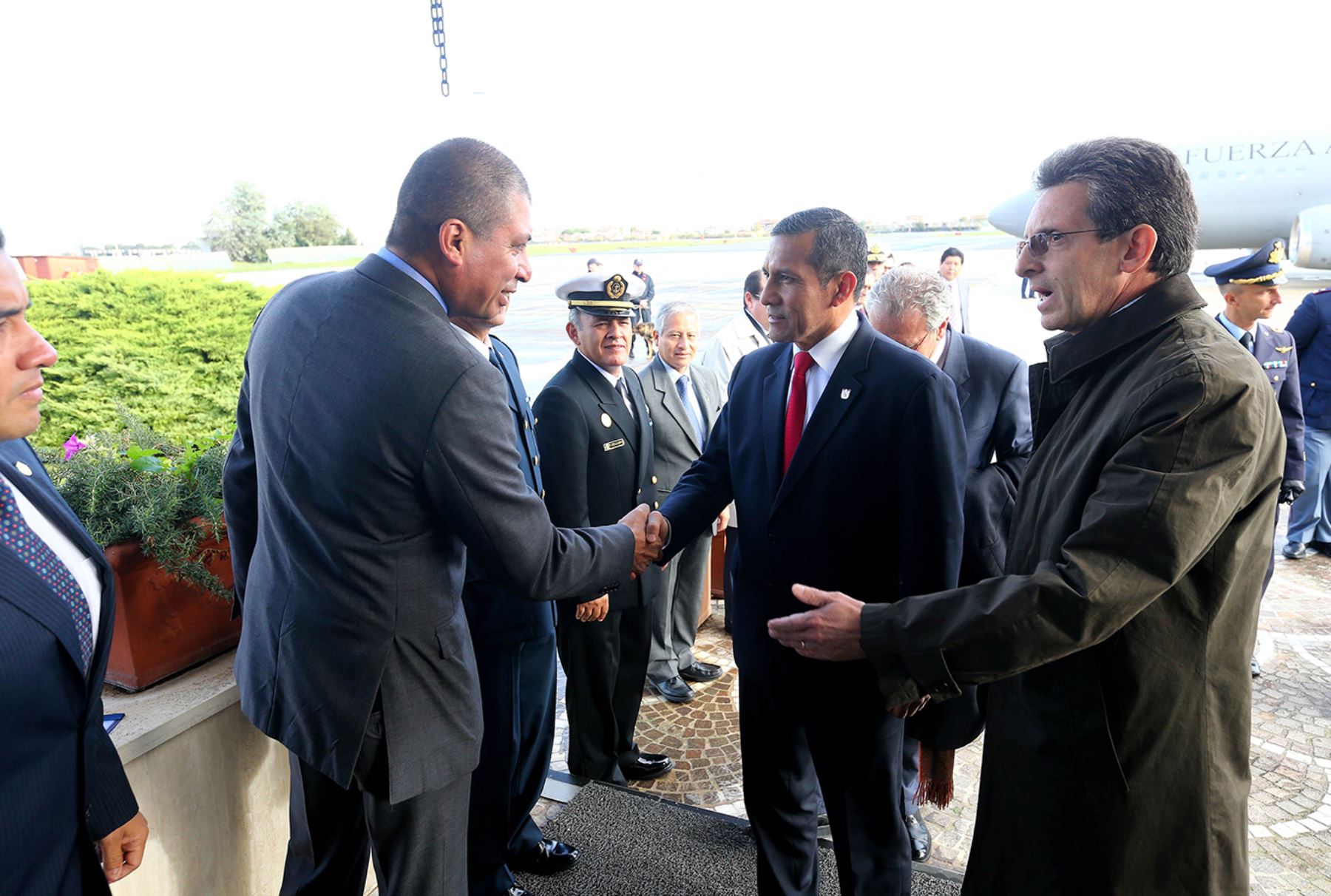 ROMA, ITALIA - NOVIEMBRE 13. Llegada del Presidente Ollanta Humala Tasso a Roma para sostener audiencia con el Papa Francisco en El Vaticano

Foto:  Presidencia