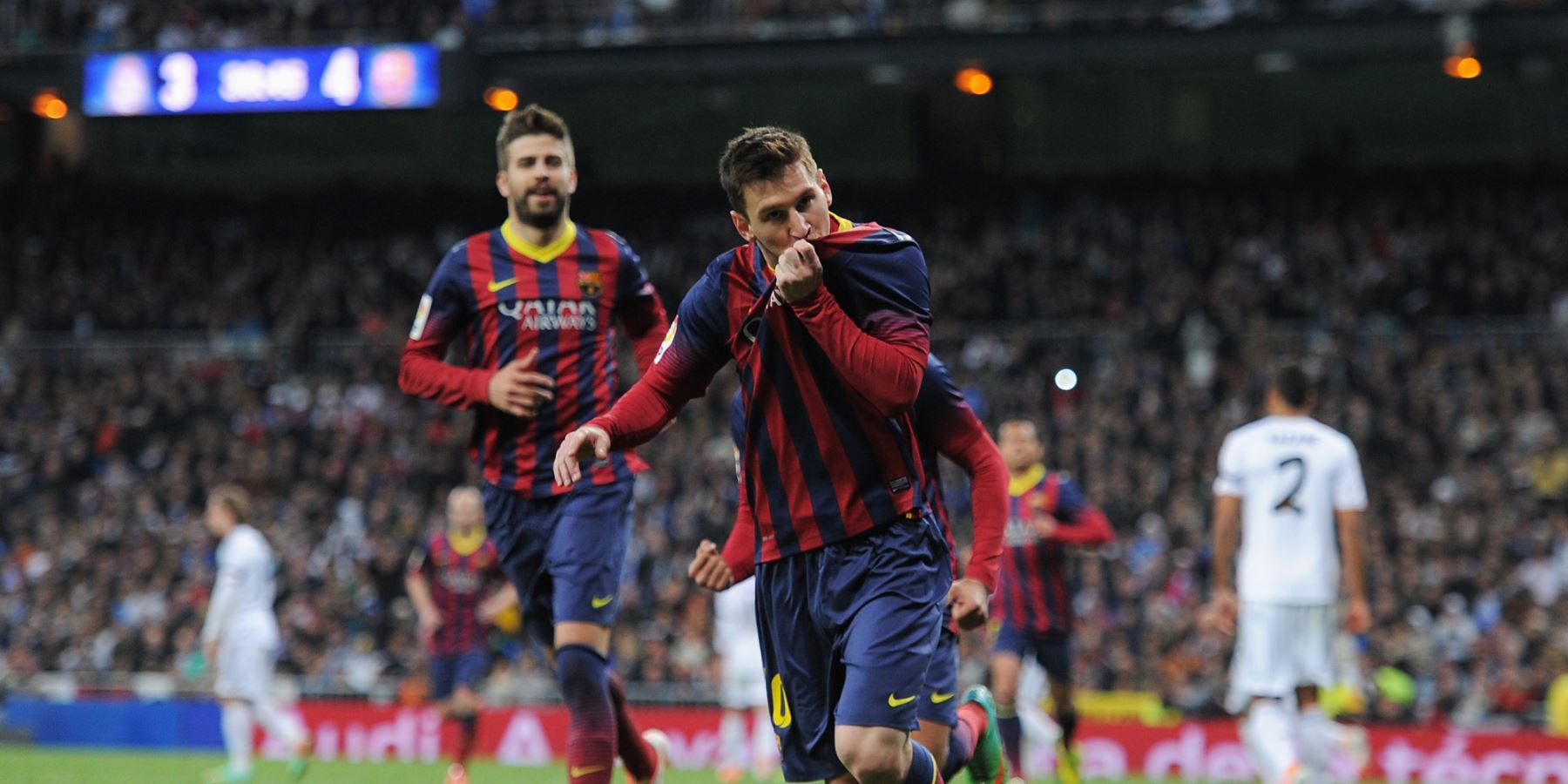 Messi en el Bernabéu