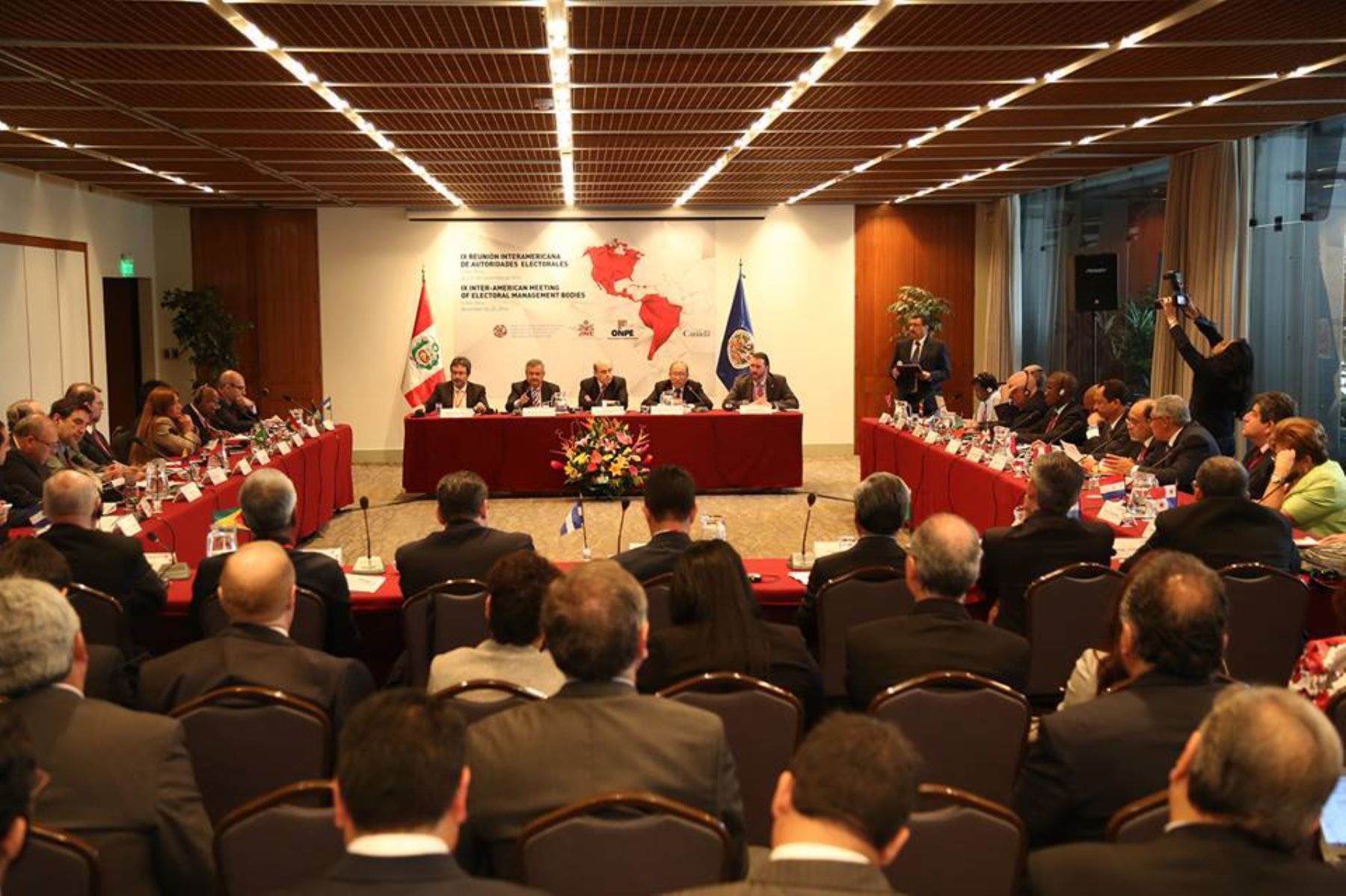 IX Reunión Interamericana de Autoridades Electorales se desarrolla en Lima con organización de la OEA.