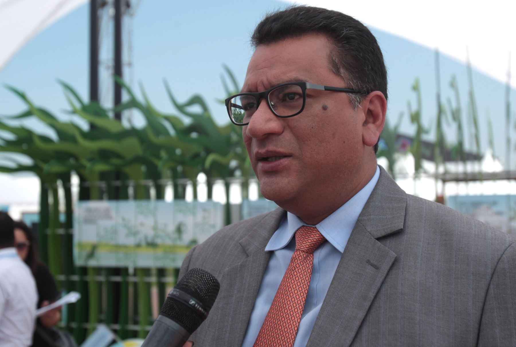 Ministro de Agricultura, Juan Manuel Benites. ANDINA/Melina Mejía