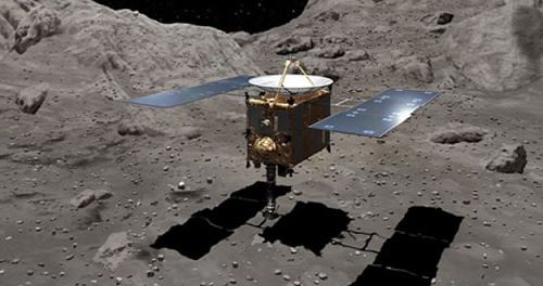 Sonda Hayabusa. Foto: Nasa.