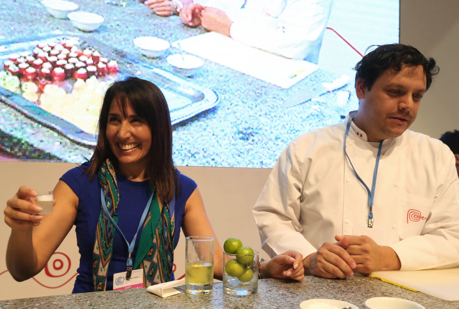 LIMA,PERÚ-DICIEMBRE 04.La Ministra de Comercio Exterior y Turismo, Magali Silva, visitó pabellón Perú en la sede COP20.Foto: ANDINA/archivo.