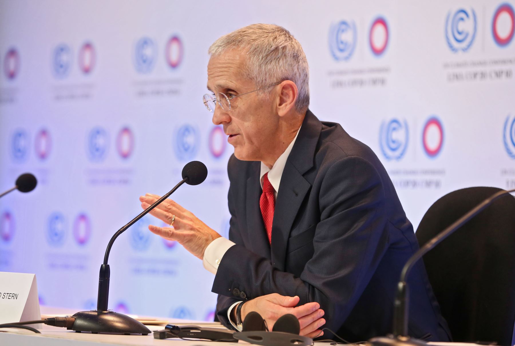 LIMA,PERÚ-DICIEMBRE 08.Conferencia de Prensa del enviado especial de loa Estados Unidos para el Cambio Climatico, Todd, Stern.Foto:ANDINA/archivo.