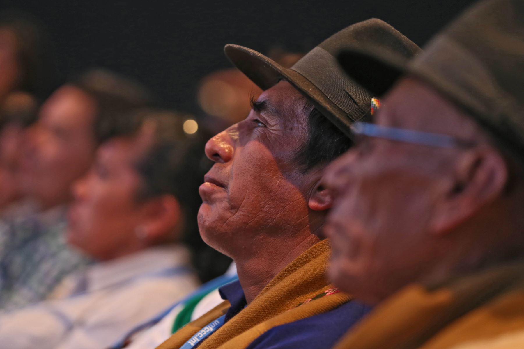 LIMA,PERÚ-DICIEMBRE 09.Conferencia del Presidente de Bolivia, Evo Morales, en reunión COP20 en la sede del Pentagonito.Foto:ANDINA/archivo.