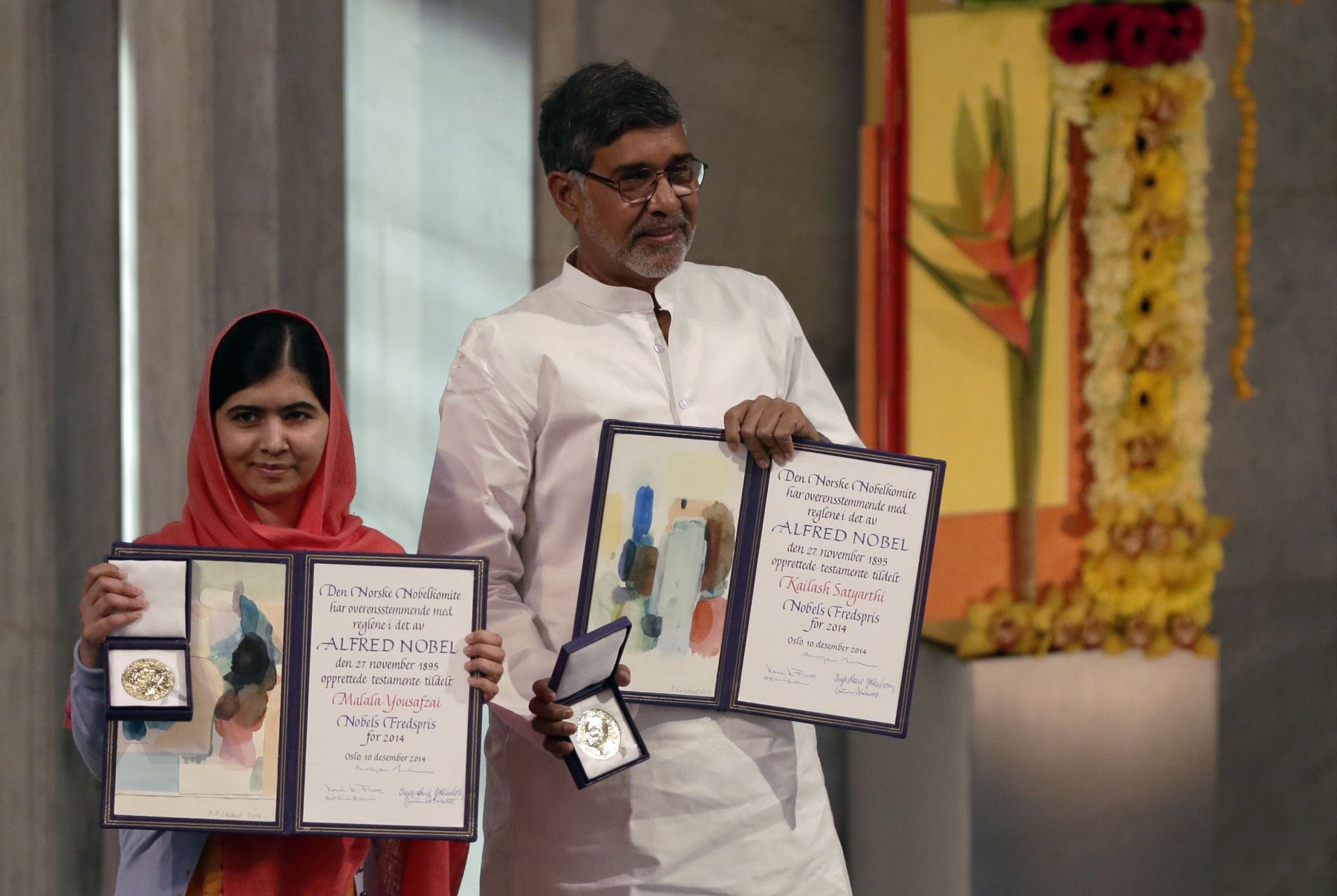 Malala Y Satyarthi Recibieron El Premio Nobel De La Paz En Oslo Noticias Agencia Peruana De 7387