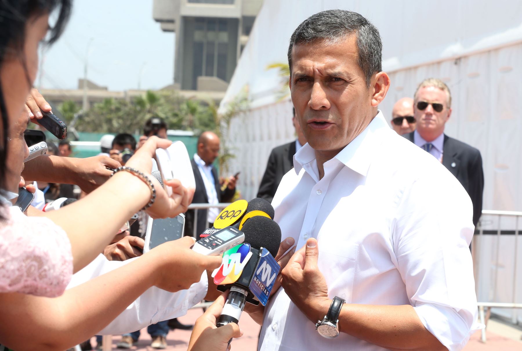 LIMA,PERÚ-DICIEMBRE 11. Declaraciones del Presidente de la República en la COP 20 Foto: ANDINA/Vidal Tarqui
