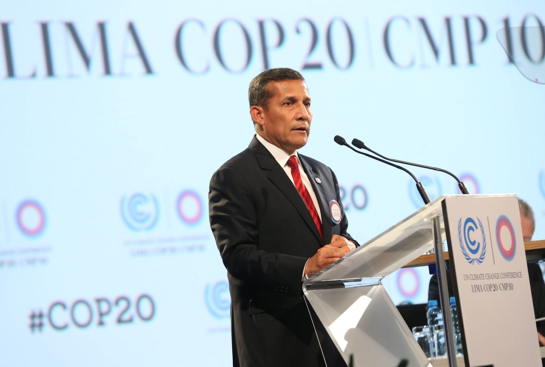 LIMA,PERÚ-DICIEMBRE 11.El Presidente Ollanta Humala participa en la reunión de Segmento de Alto Nivel en la COP20.Foto: ANDINA/archivo.
