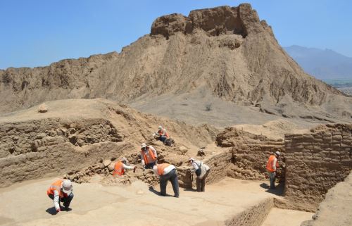 Complejo Arqueológico Pampagrande, de la provincia de Chiclayo, Lambayeque. ANDINA