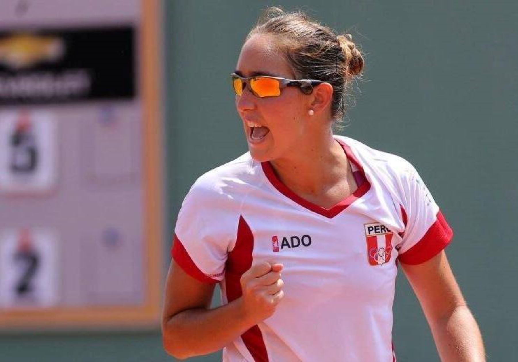 La tenista peruana, Bianca Botto.