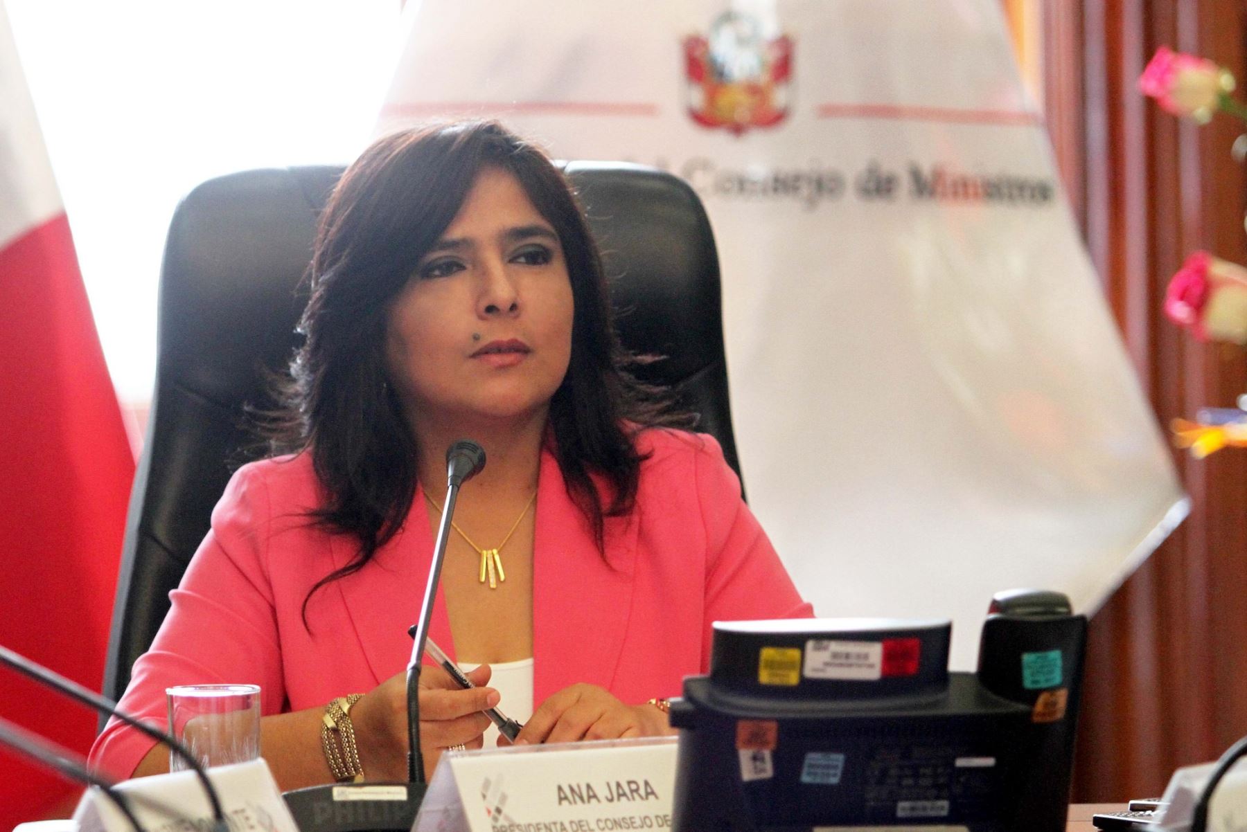 Presidenta del Consejo de Ministros, Ana Jara Velásquez