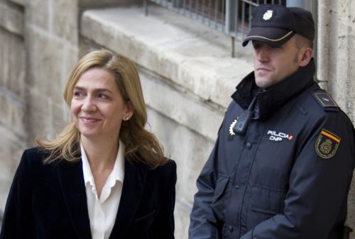 Infanta Cristina. AFP