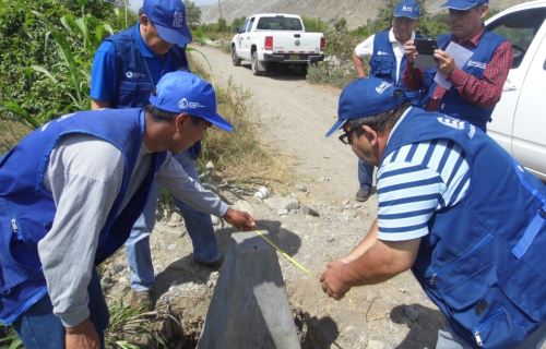 Especialistas de la ANA culminaron con la colocación de hitos en faja marginal de los ríos de la costa. Foto: ANA