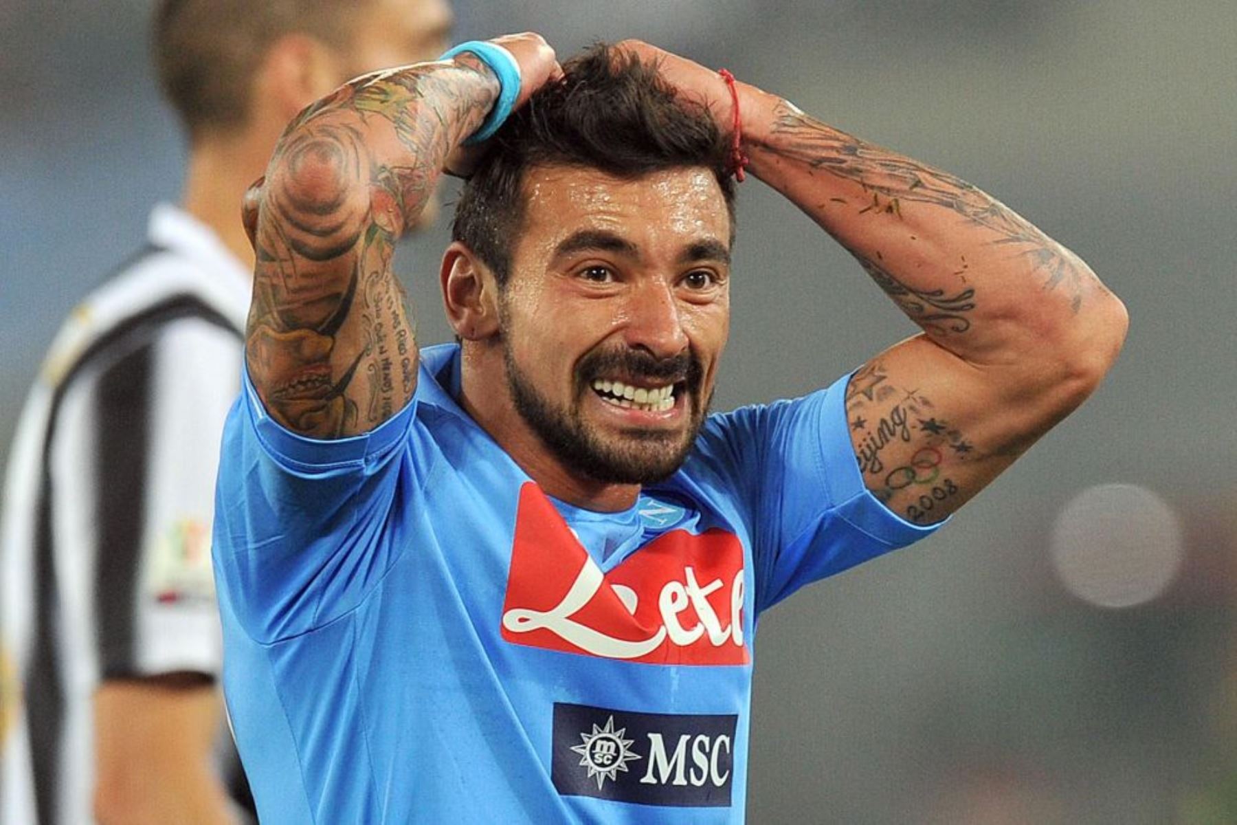 ezequiel lavezzi barba