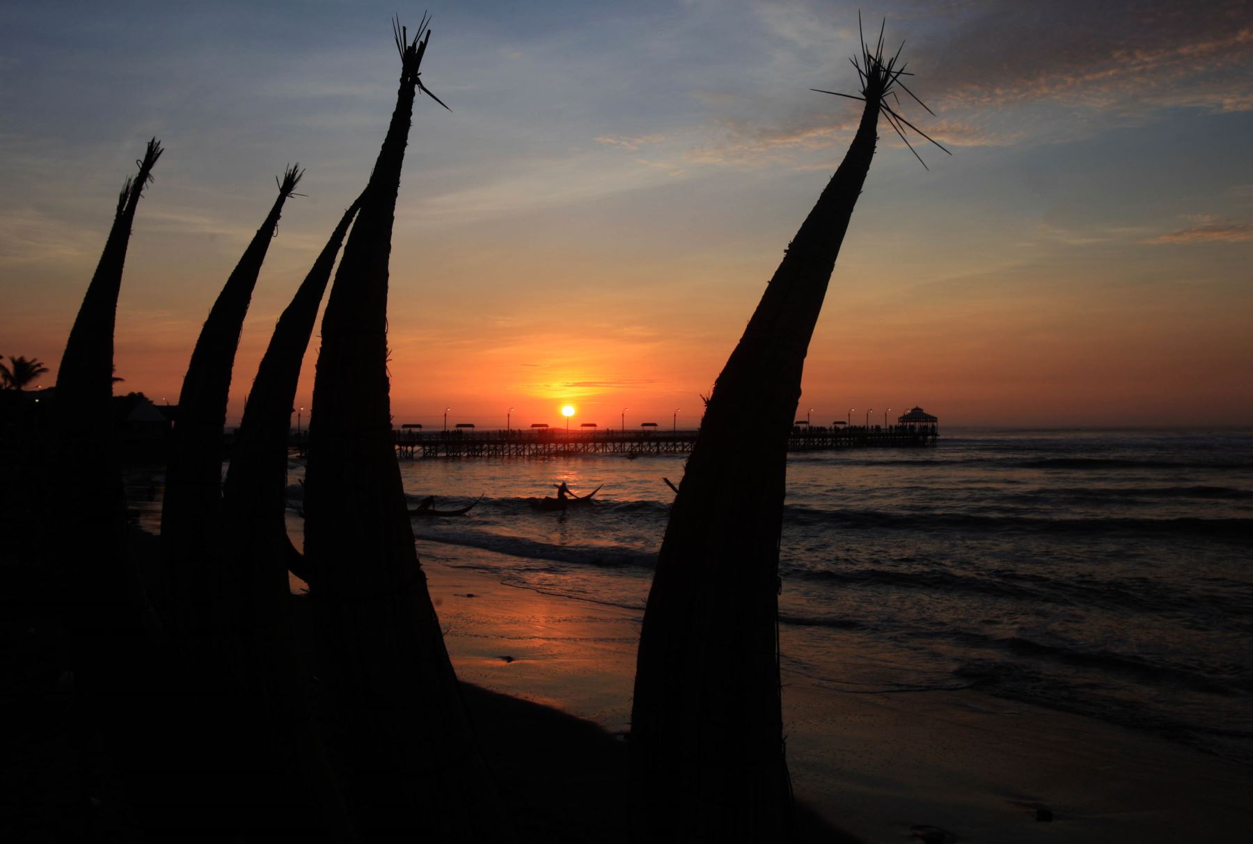 Pueblo Mixe de México tendría su origen en Huanchaco ANDINA/Carlos Lezama