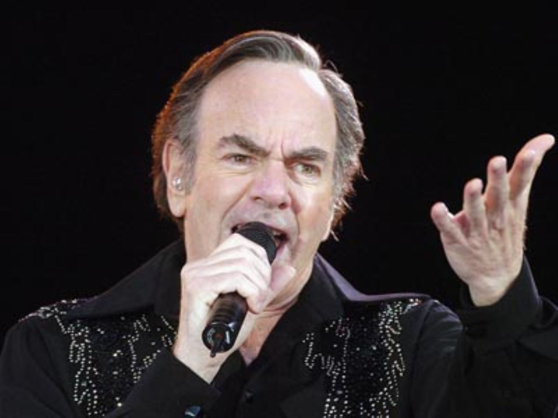 Cantante Neil Diamond. INTERNET/Medios