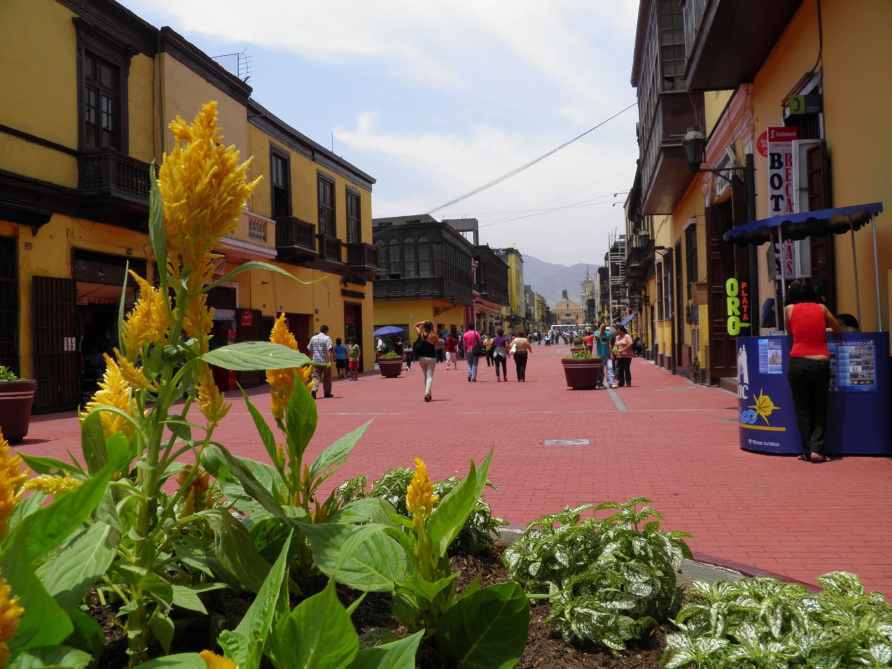 Así como el bulevar Trujillo quedará el eje turístico peatonal Hualgayoc-Paseo de Aguas, en el distrito del Rímac.