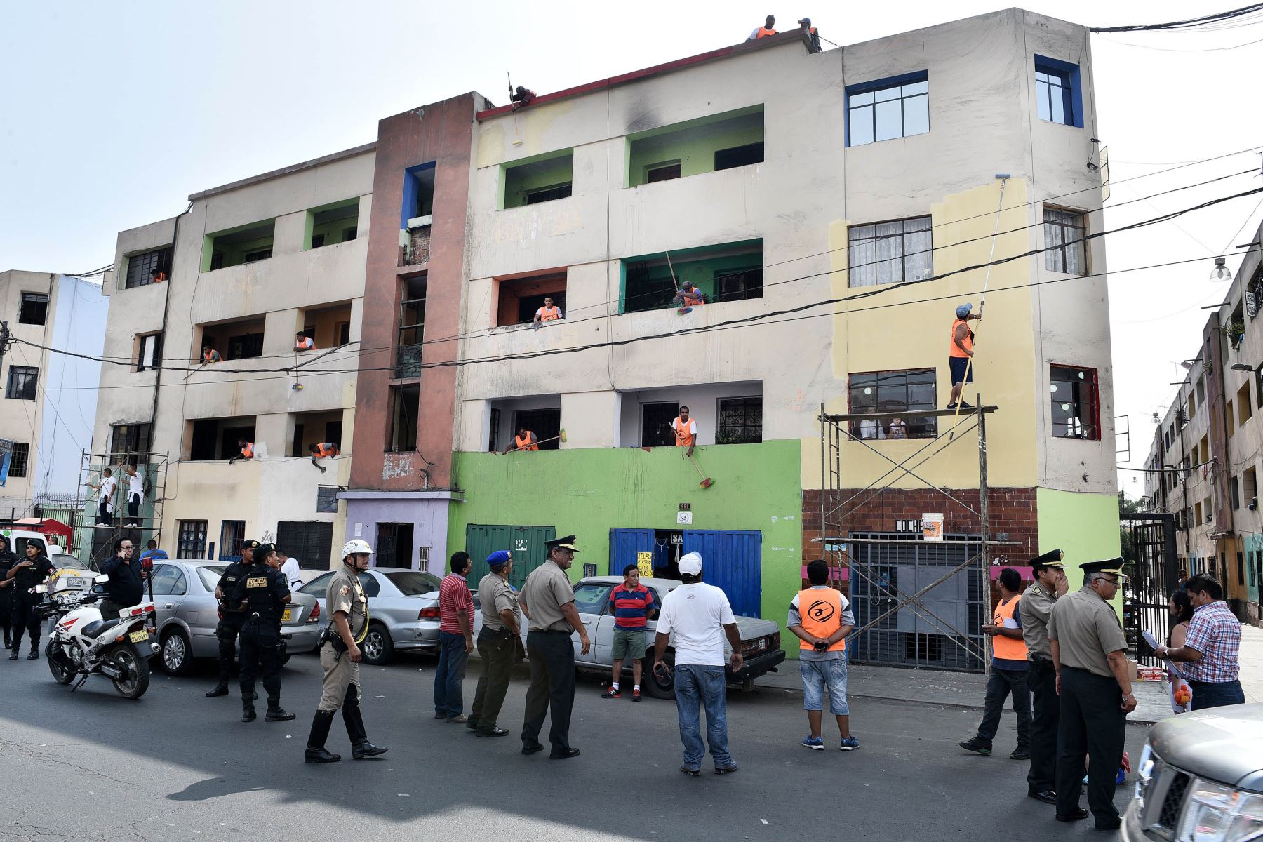 El Porvenir cambia de rostro. Foto: Mininter