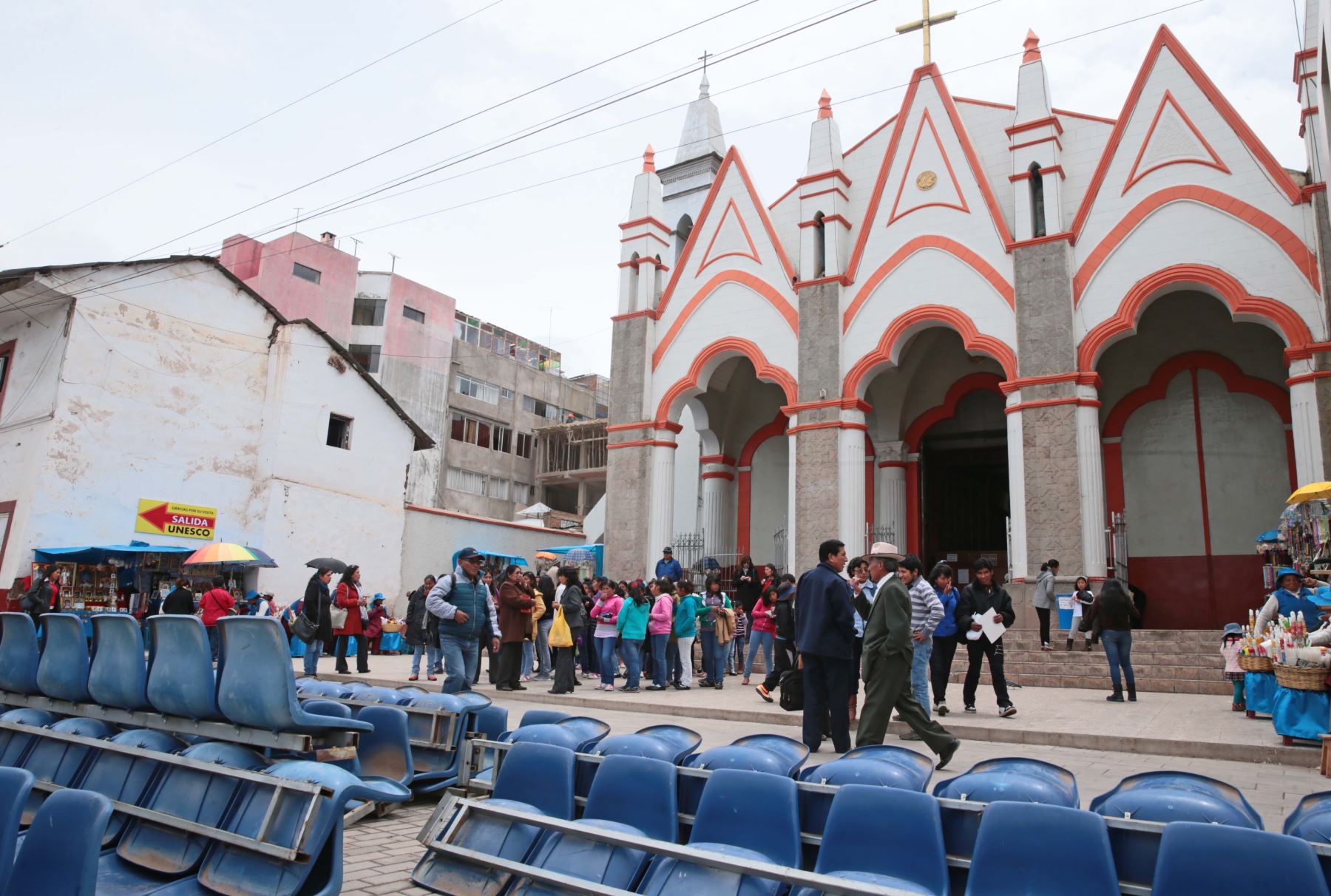PUNO, PERÚ - FEBRERO 06.Preparativos para la Fiesta de la candelaria.Foto: ANDINA/Carlos Lezama