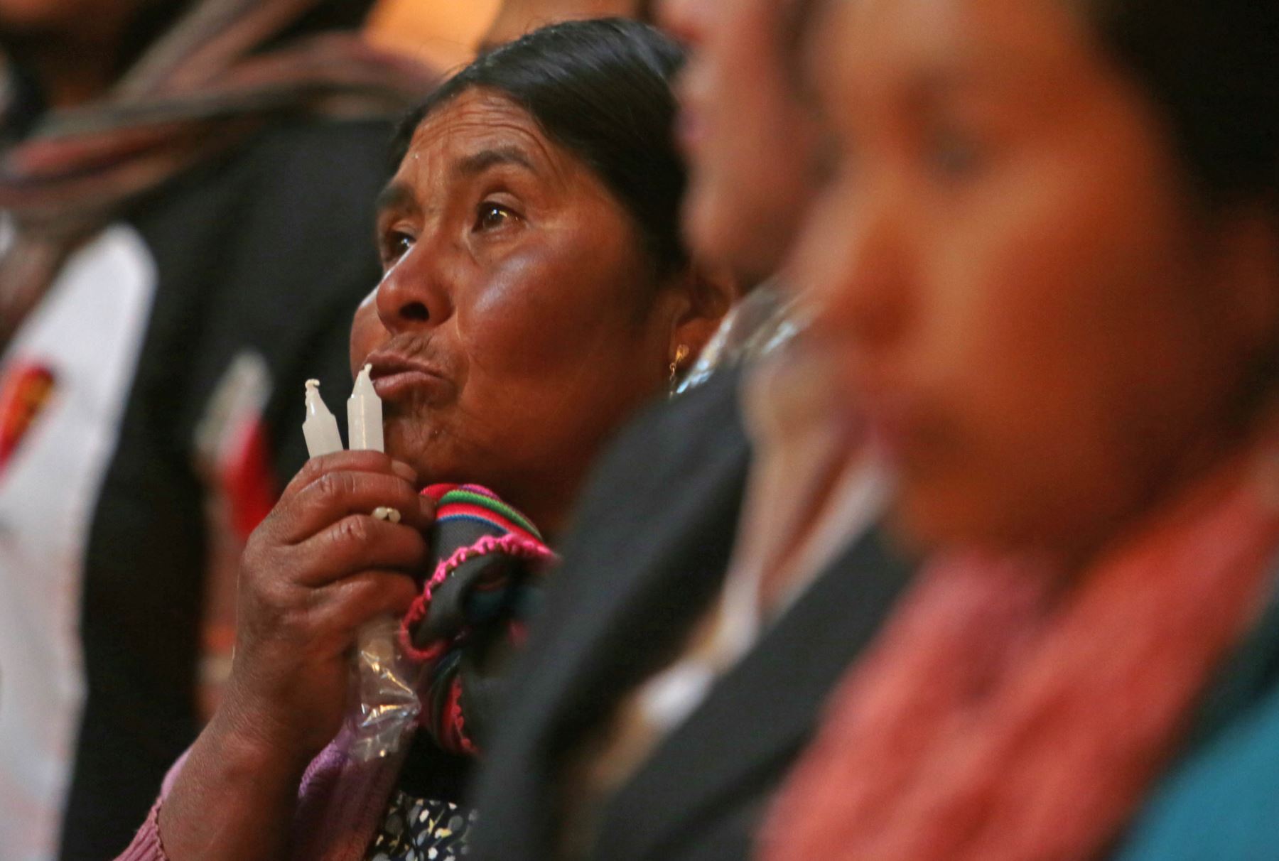 PUNO,PERÚ.FEBRERO 07. Misa en Honor a la Virgen de la Candelaria.Foto: ANDINA/Carlos Lezama