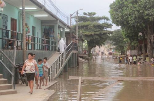 Contamana fue afectada por un sismo. ANDINA/archivo