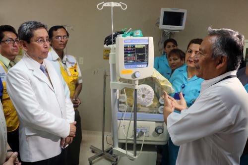 Hospital Sergio E. Bernales inaugura áreas de Neonatología, Ginecología y Centro Quirúrgico.