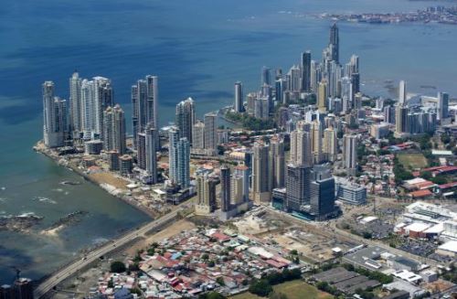 Ciudad de Panamá. Foto: AFP