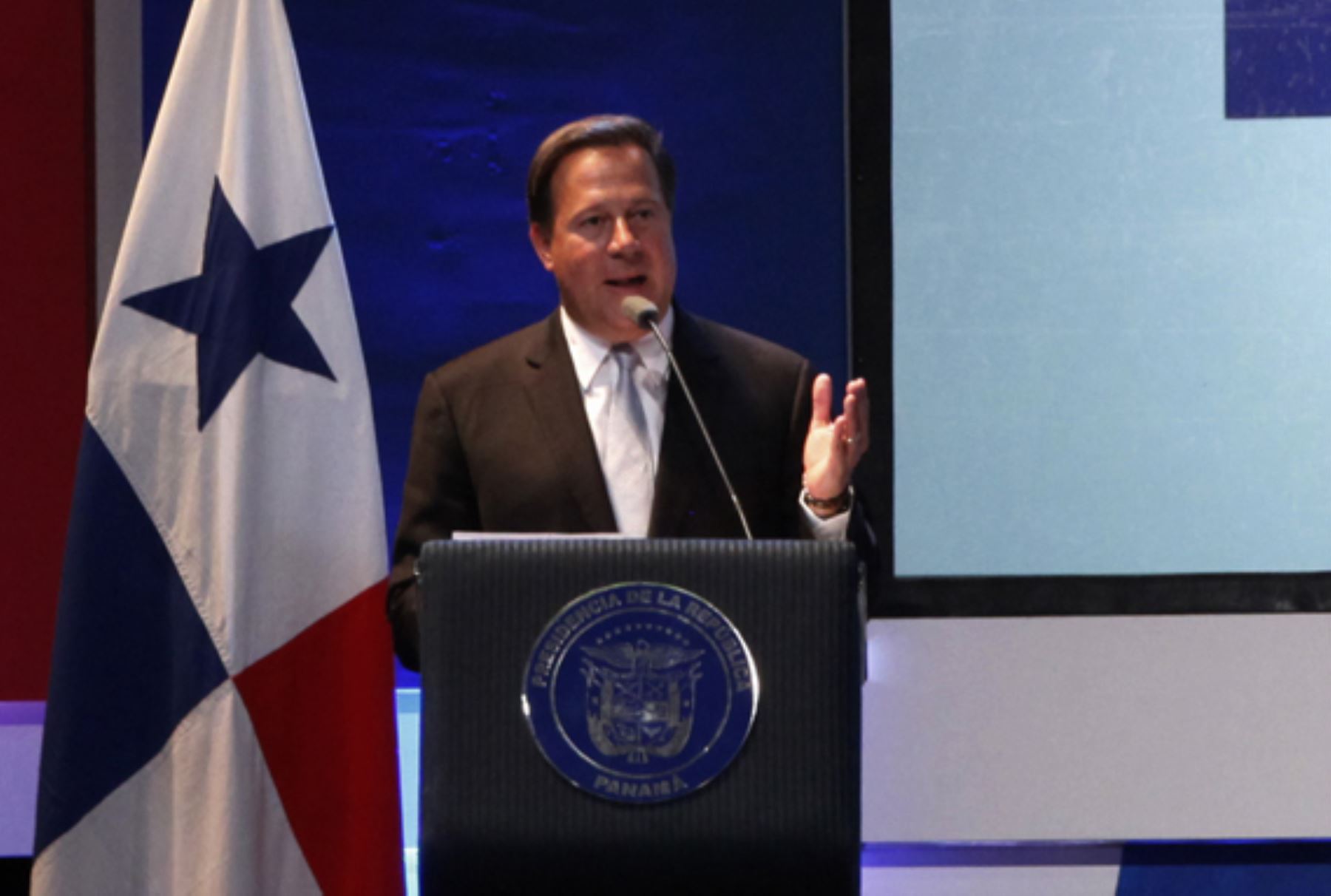 Presidente de Panamá, Juan Carlos Varela. ANDINA/Difusión