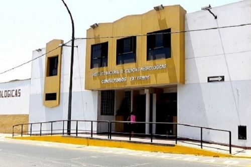 El Instituto Nacional de Ciencias Neurológicas ubicado en el distrito del Cercado de Lima, es una institución pública dedicada a la atención especializada en Neurología y Neurocirugía. ANDINA/ INCN.