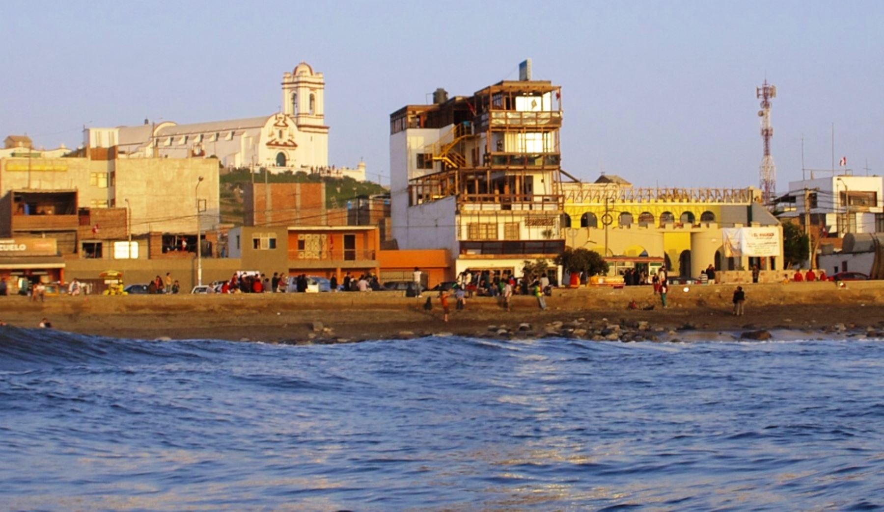 Balneario de Huanchaco, en La Libertad. Foto: ANDINA/Difusión.