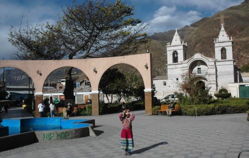 Iglesia de Chivay, en la provincia de Caylloma, ANDINA/archivo
