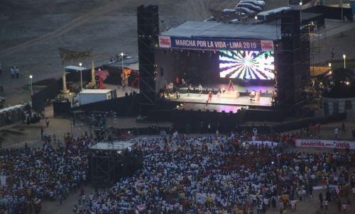 Más de 500,000 personas participaron en Marcha por la vida. Foto: Difusión.