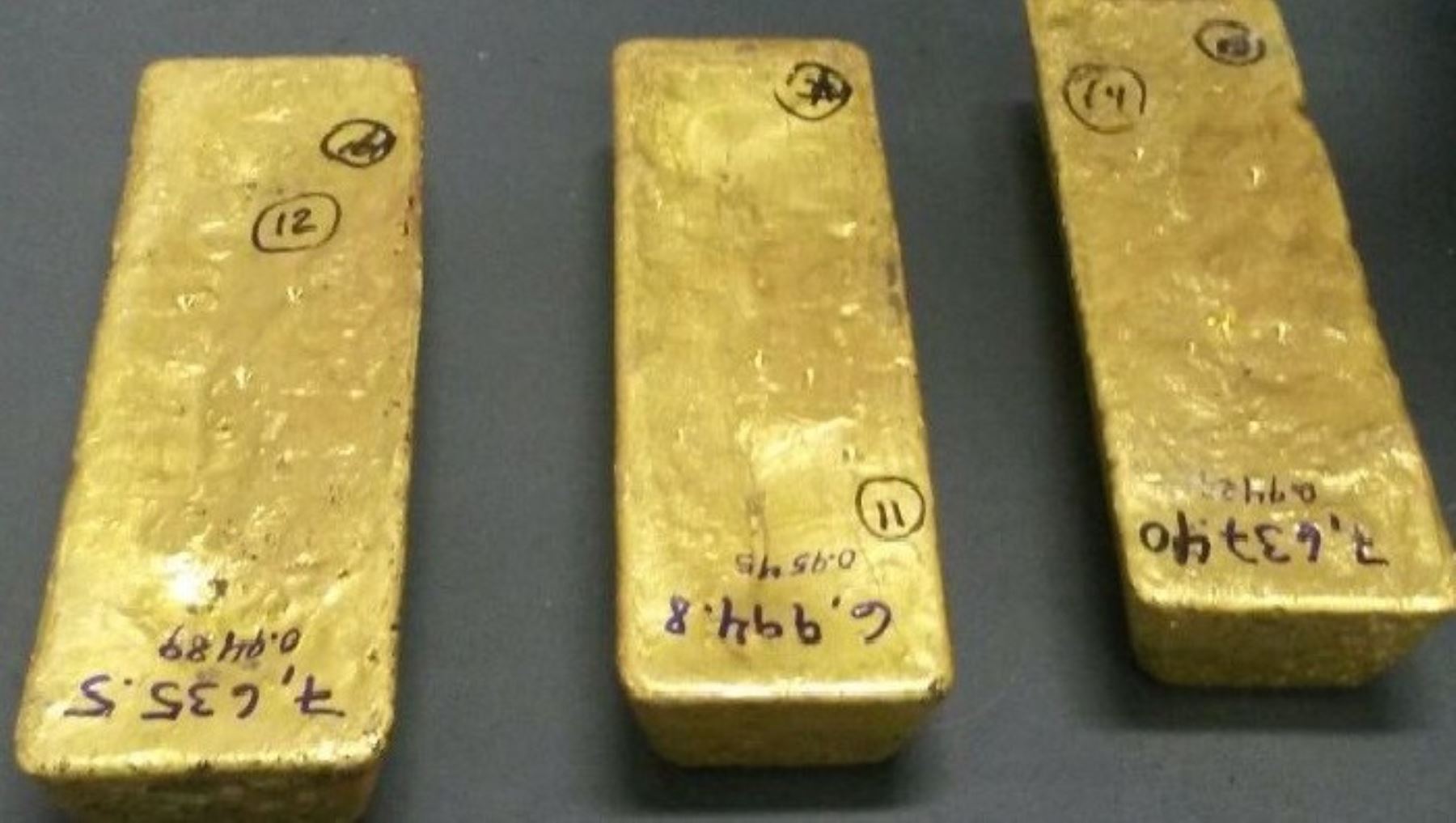 Conabi custodia lingotes de oro  decomisados a investigado por lavado de activos
