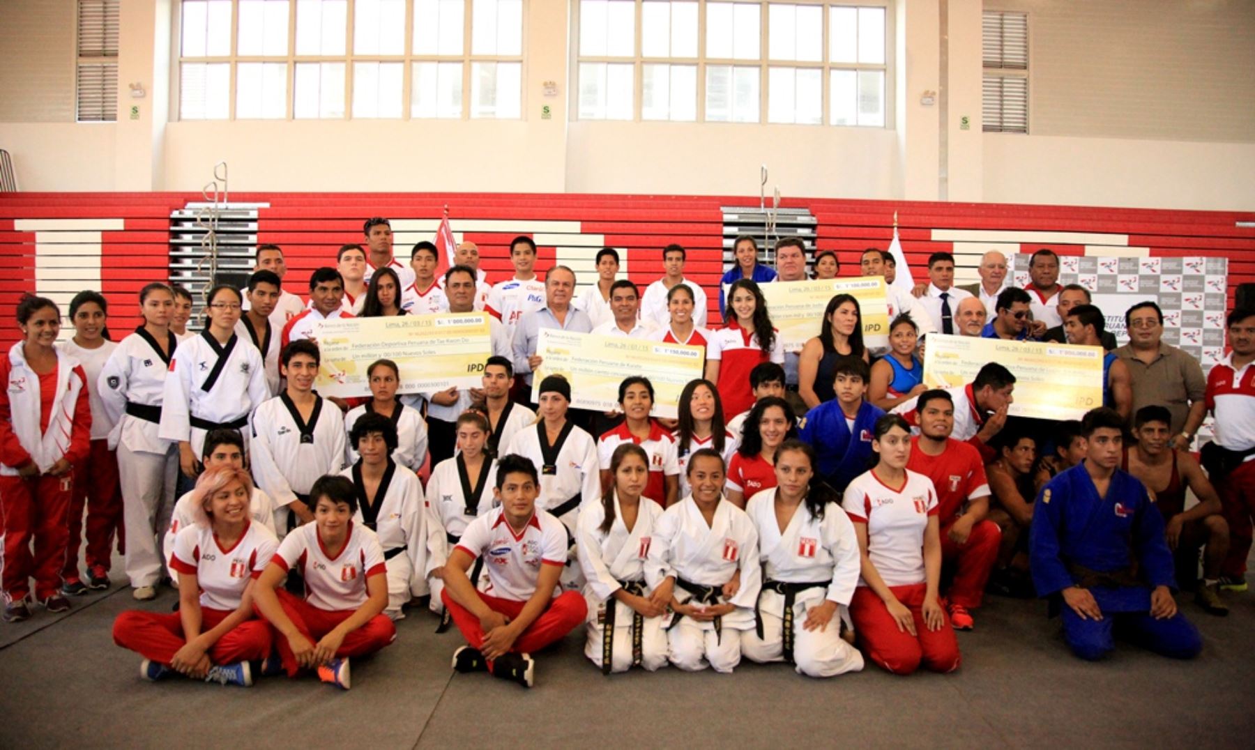 El deporte peruano recibe apoyo total