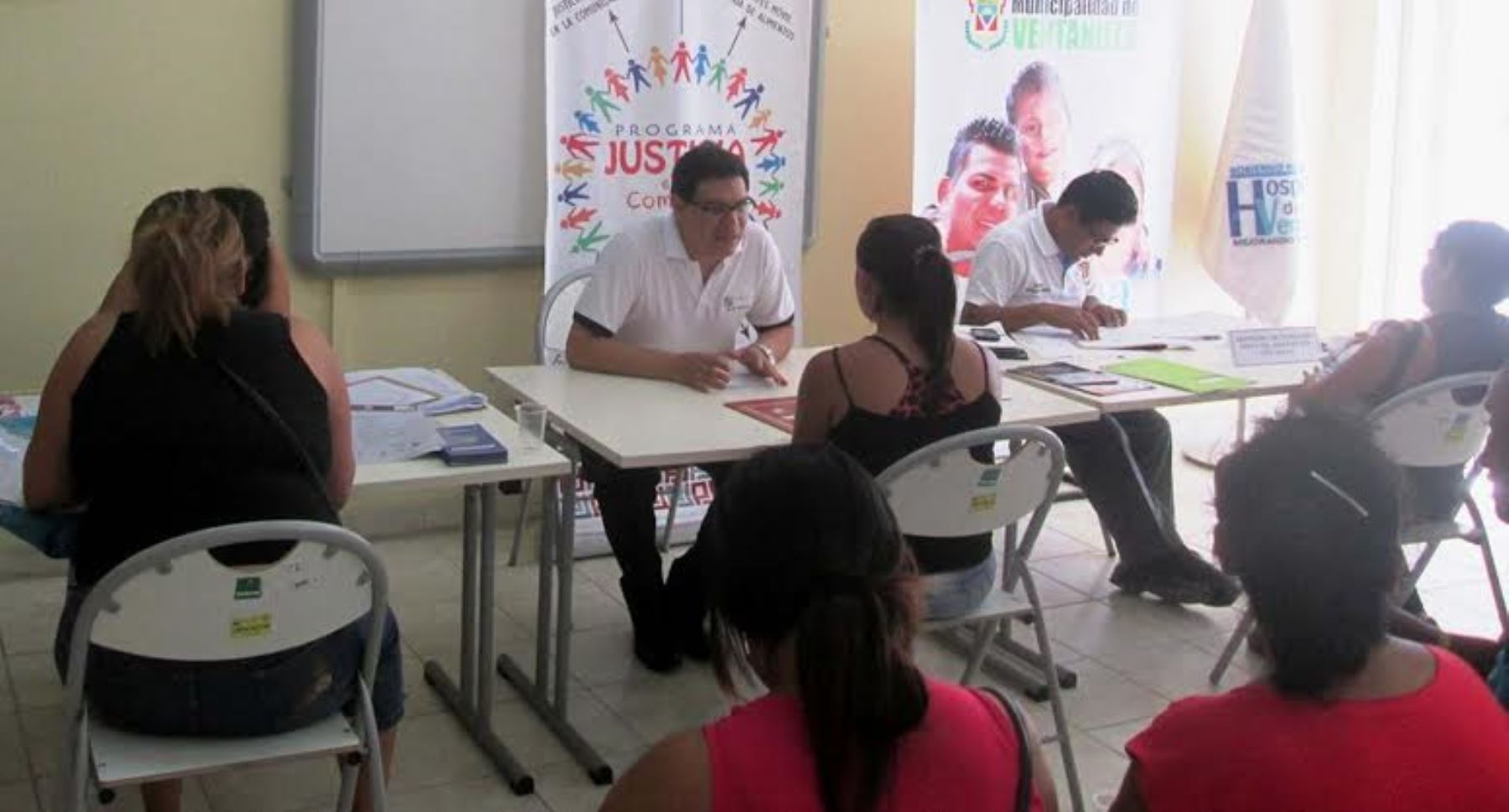 Mesa itinerante en Ventanilla. Foto: Difusión