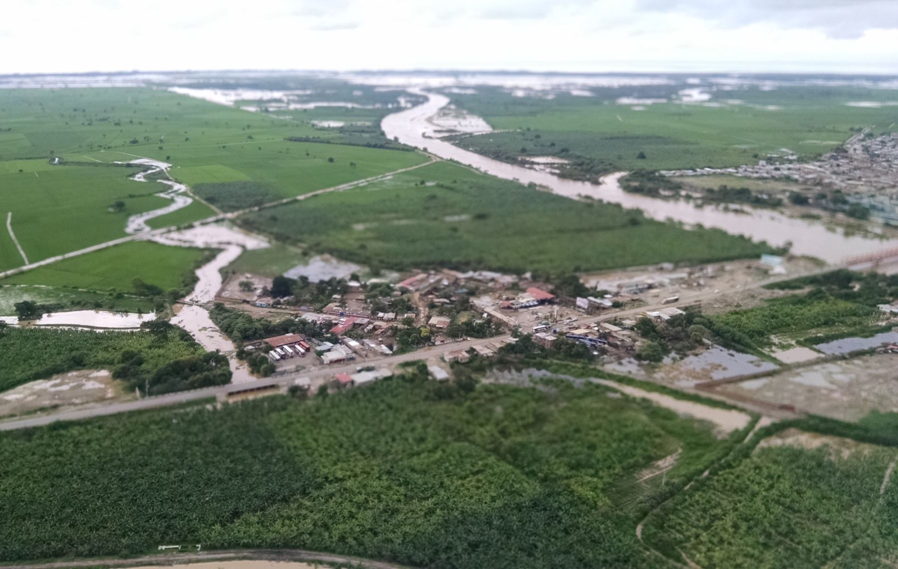 El Ministerio de Agricultura identificó puntos críticos en Tumbes tras las inundaciones registradas en la región.