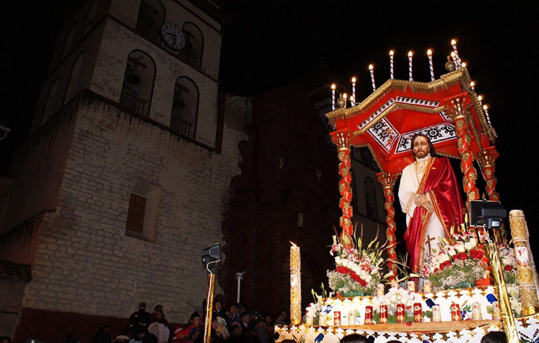 La celebración de la Semana Santa en Huancavelica tiene una duración de 10 días. ANDINA/Difusión.