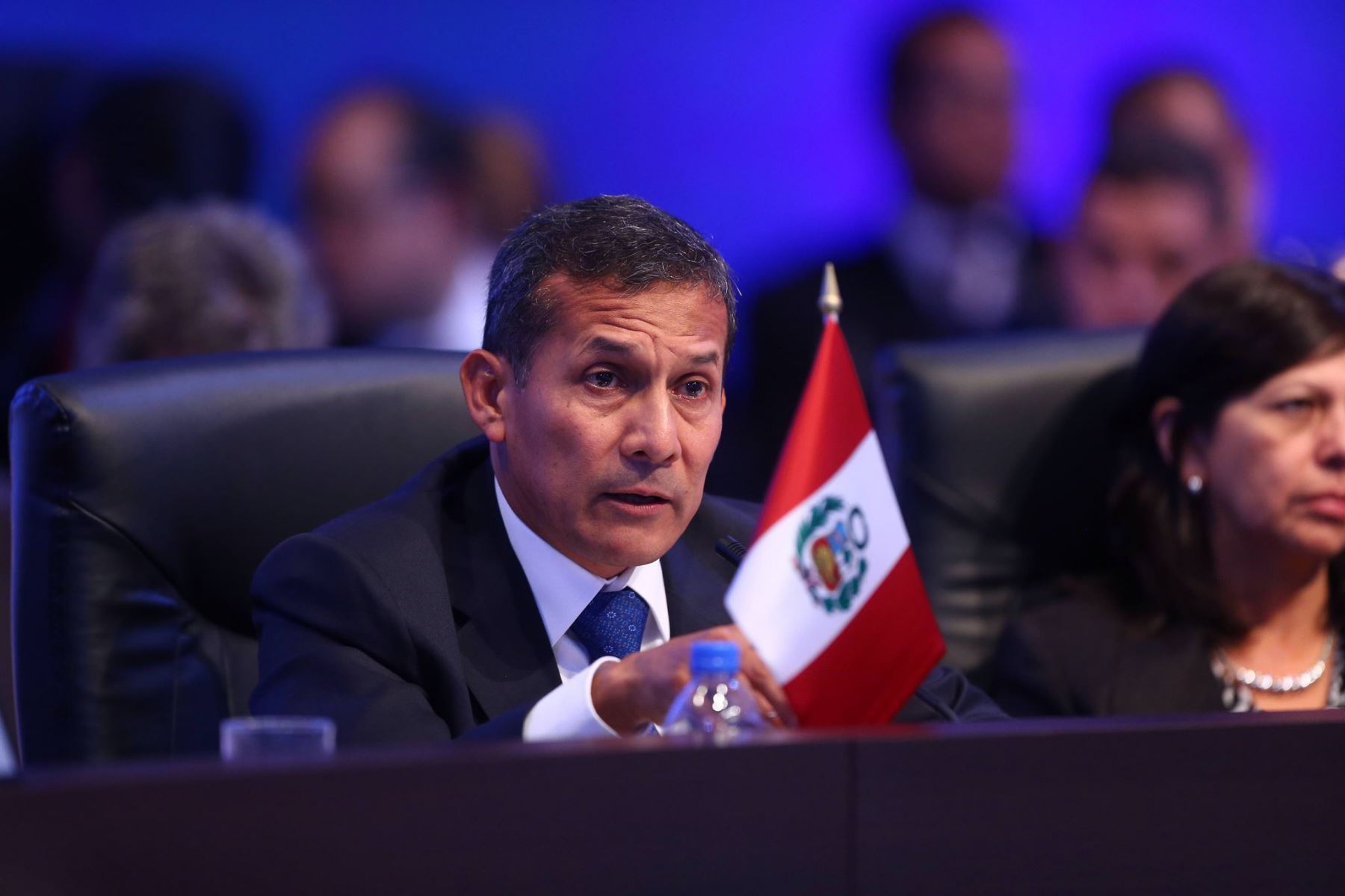 Presidente Ollanta Humala interviene en sesión plenaria de la VII Cumbre de las Américas