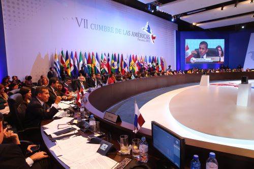 Presidente Ollanta Humala interviene en VII Cumbre de las Américas