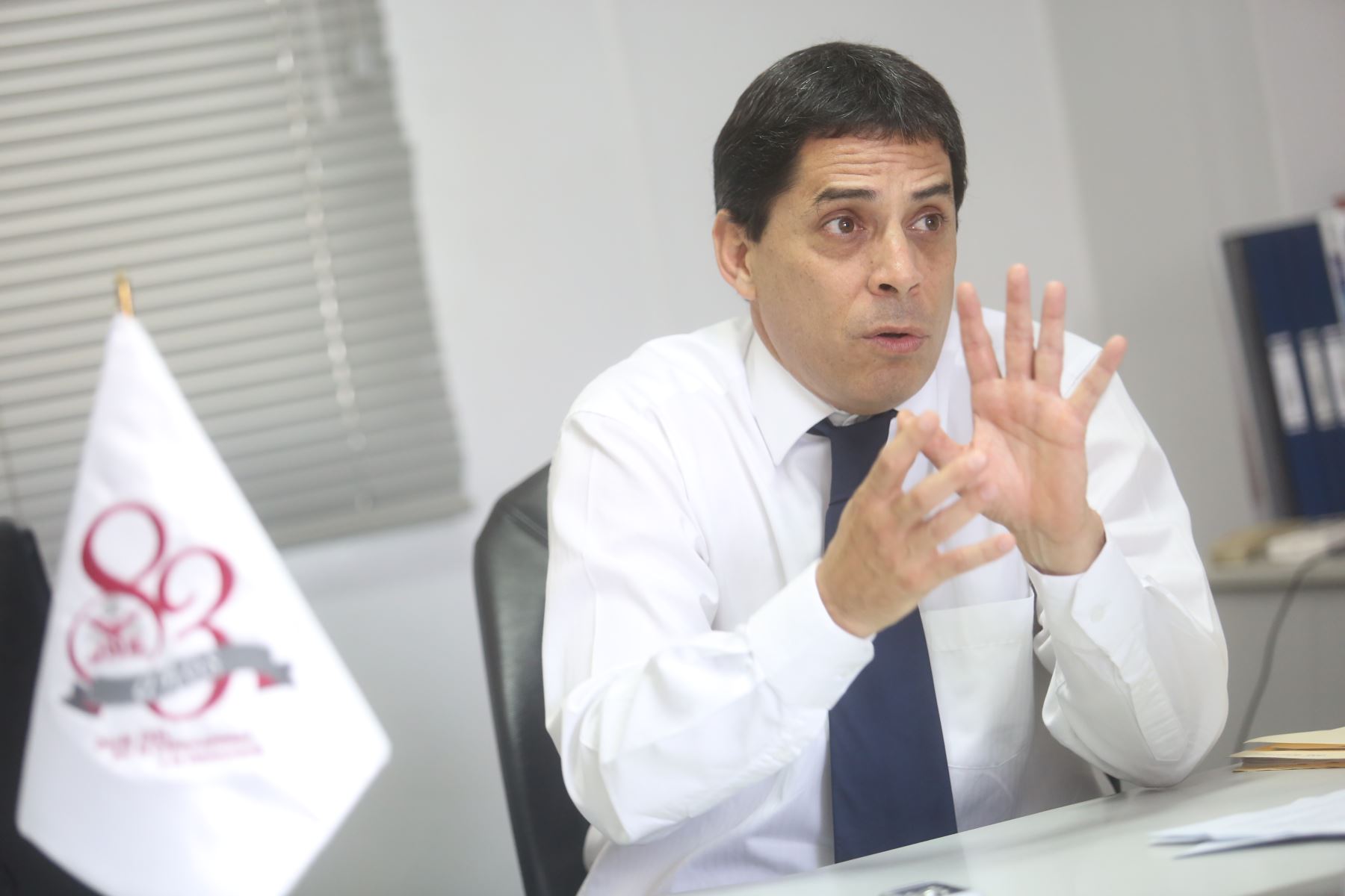 Fernando Rodríguez Patrón, director nacional del Registro de Organizaciones Políticas (ROP), del JNE. ANDINA/Difusión