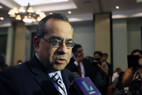 Ministro de Educación, Jaime Saavedra. Foto: ANDINA/Héctor Vinces.