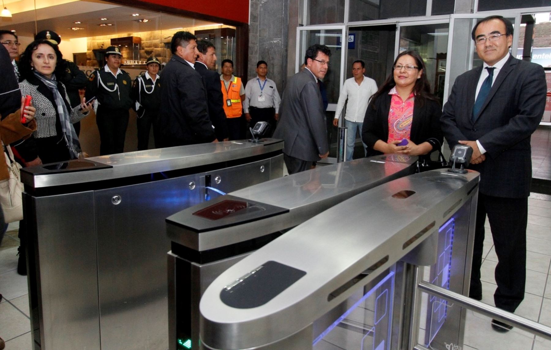 Se inauguraron obras de remodelación y ampliación del aeropuerto Alejandro Velasco Astete de Cusco. ANDINA/Percy Hurtado
