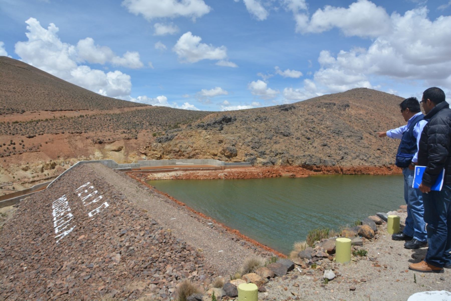 Reserva de agua del proyecto especial Pasto Grande. Foto: ANDINA/Difusión
