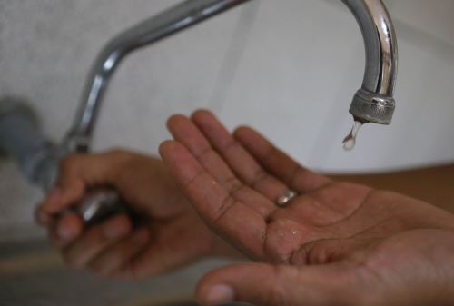 Corte de Agua en distritos de Lima. Foto: ANDINA/archivo.