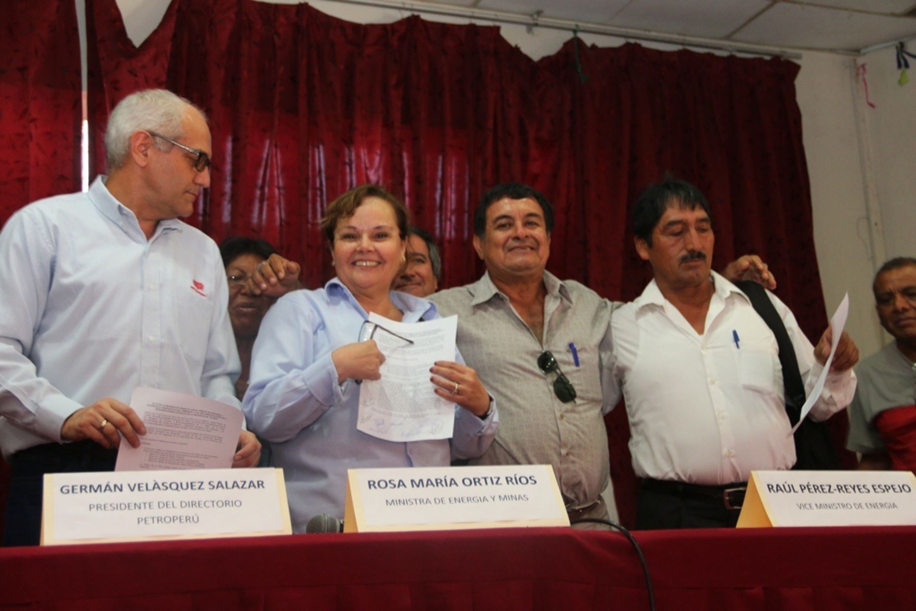 Ministerio de Energía y Minas instalará mesas de trabajo para resolver problemáticas en Talara