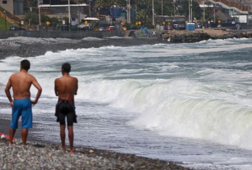 Se estima el restablecimiento de las condiciones normales en todo el litoral durante la mañana del lunes 11 de noviembre.ANDINA/archivo